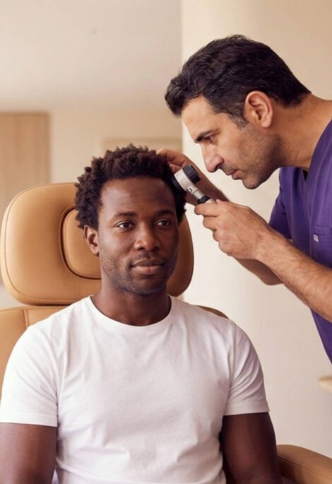 زراعة الشعر الأفريقي المجعد في تركيا بتقنيات متخصصة