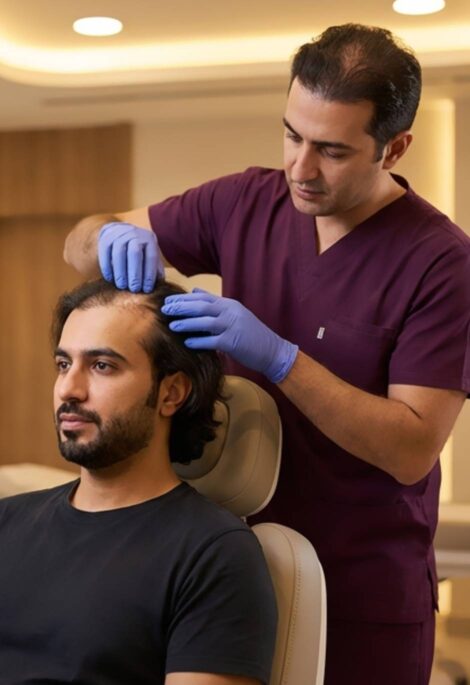 زراعة الشعر بدون حلاقة في تركيا مع يور هير سنتر